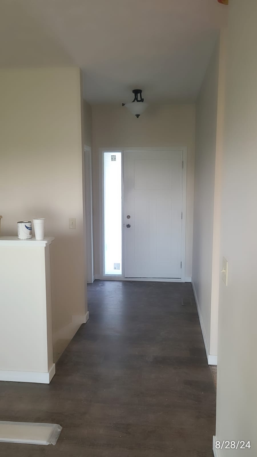Exterior and interior residential painting. After 3