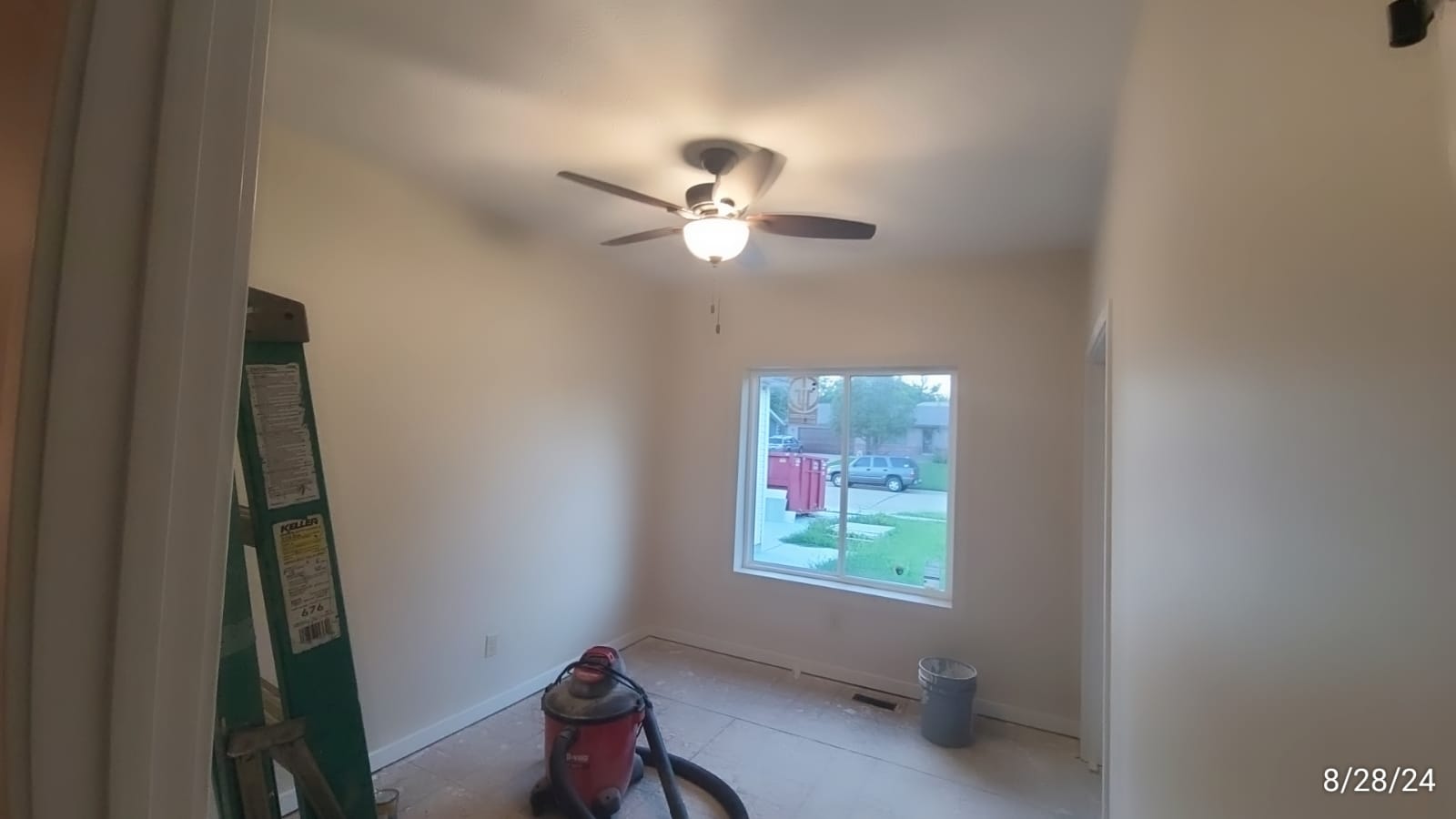 Exterior and interior residential painting. After 7