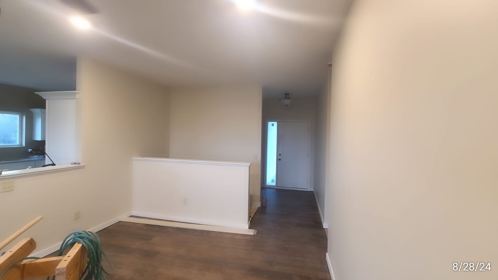 Exterior and interior residential painting. After 8