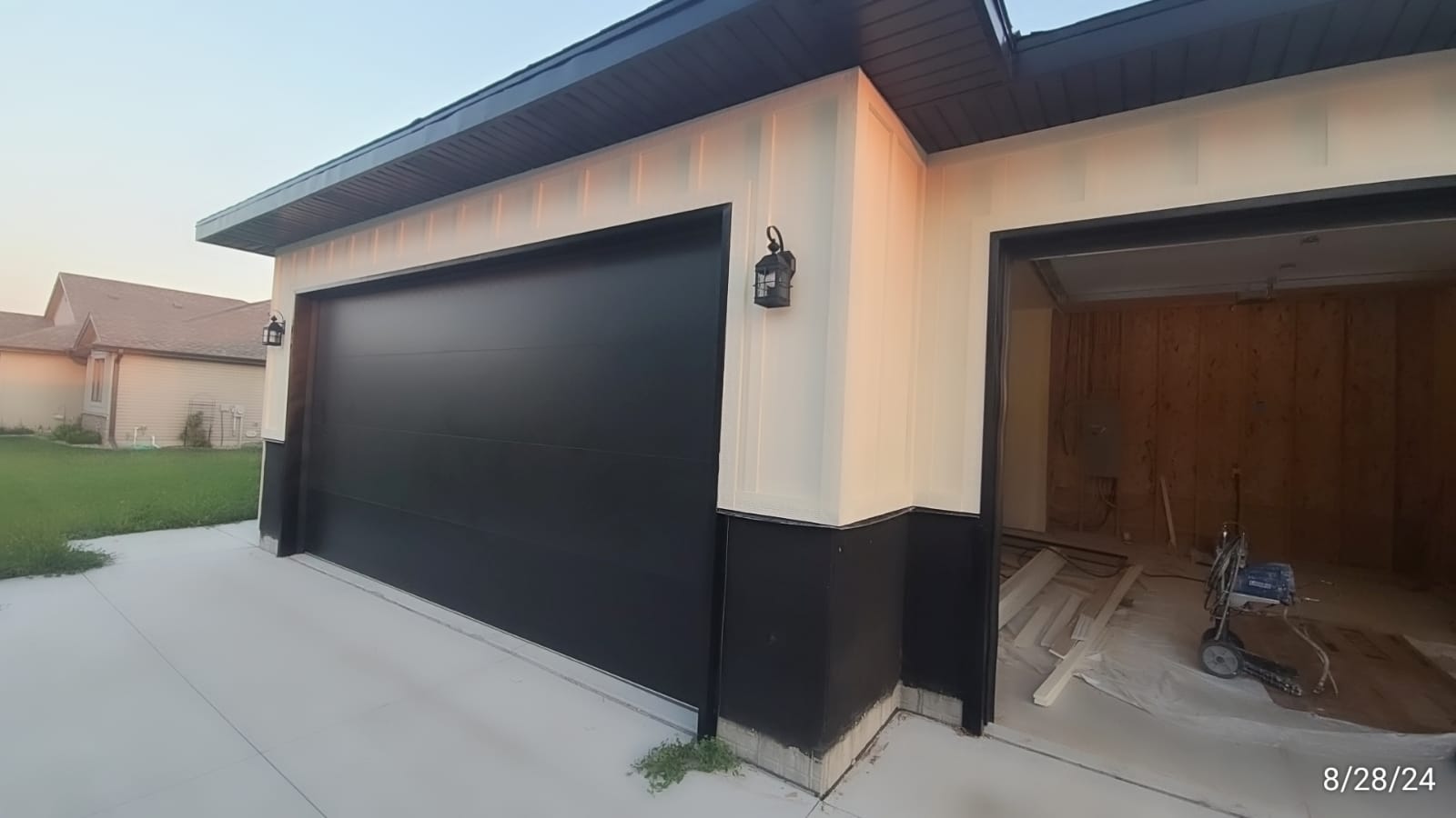 Exterior and interior residential painting. After 11